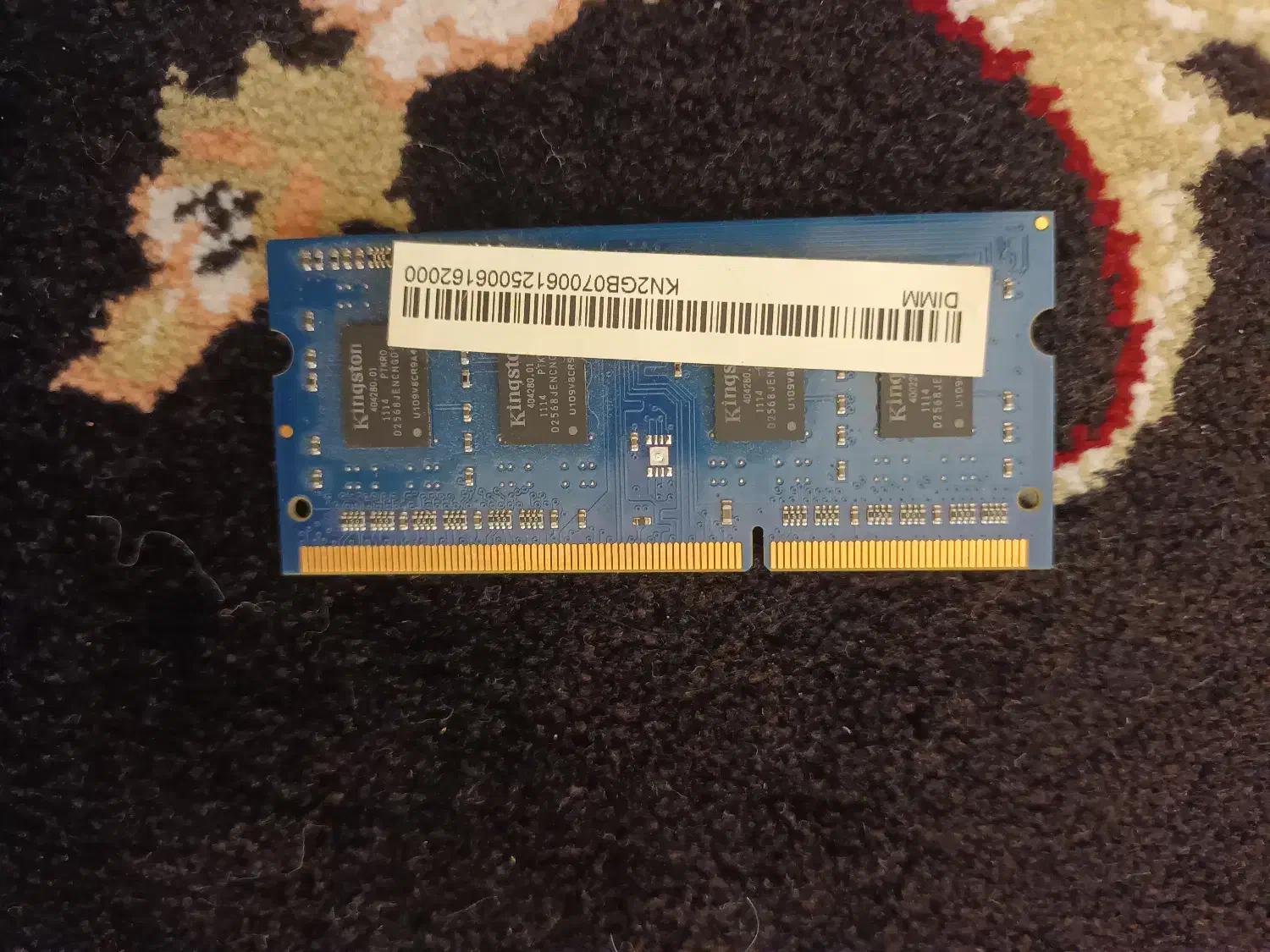 رم لب تاپ کینگستون|قطعات و لوازم جانبی رایانه|شاهینشهر, خانه کارگر|دیوار