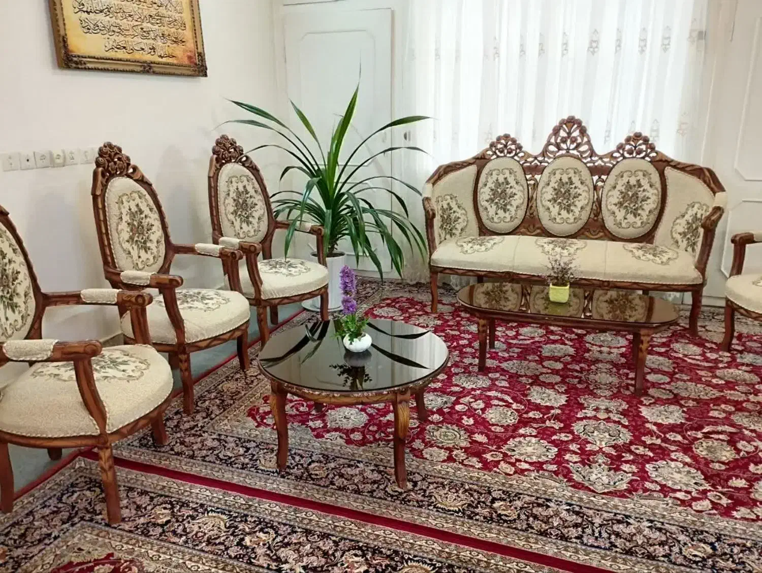مبل سلطنتی|مبلمان خانگی و میز عسلی|مشهد, جانباز|دیوار