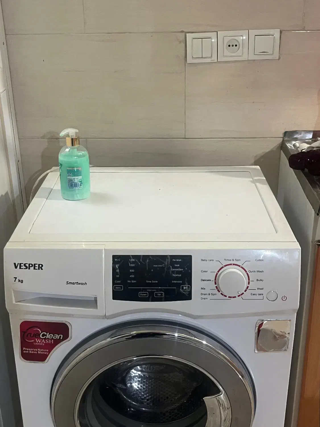 ماشین لباسشویی وسپر تمام اتوماتیک|ماشین لباسشویی و خشککن لباس|شیراز, شهرک دارایی|دیوار