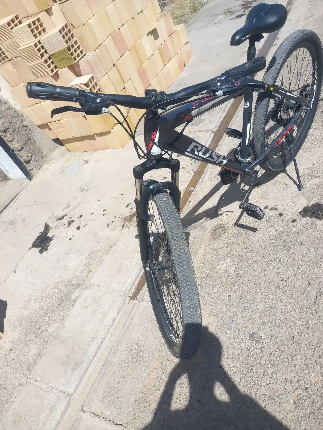 دوچرخه راش۲۷نیم فوری فوری فروشی|دوچرخه، اسکیت، اسکوتر|محمدیه-قزوین, |دیوار