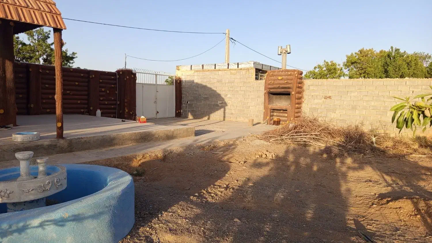 فروش باغ در قوزی آباد|فروش زمین و ملک کلنگی|آباده, |دیوار