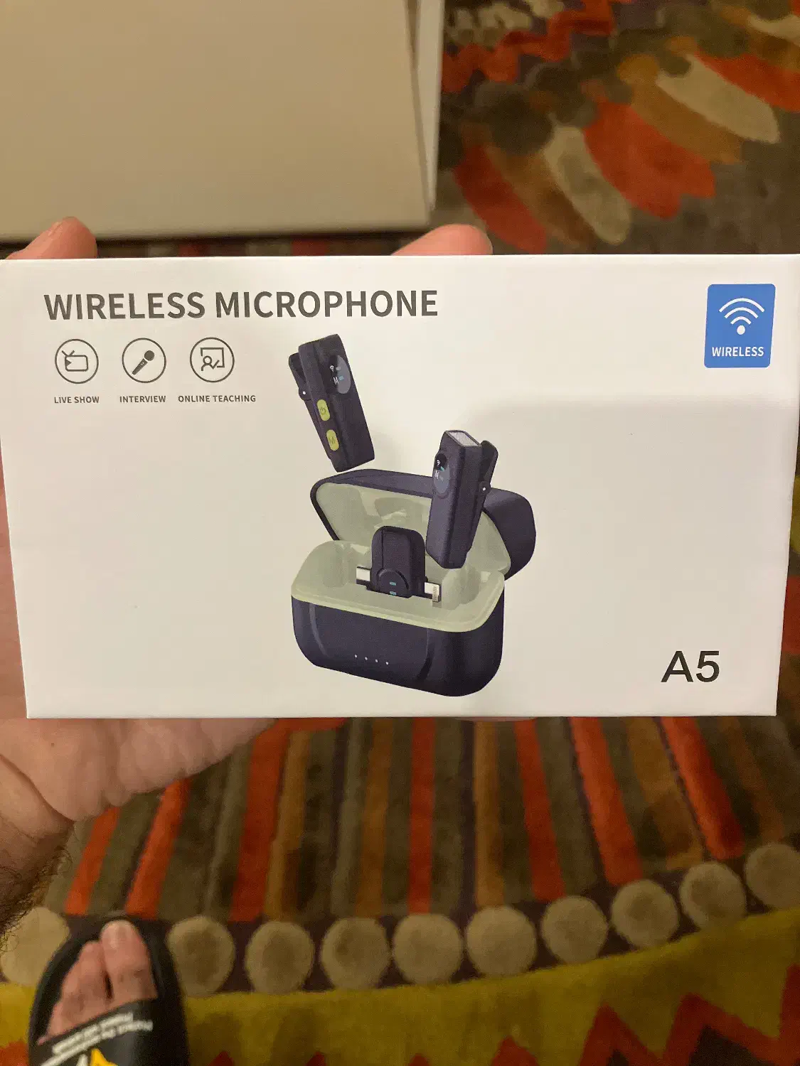 میکروفن یقه‌ای نو|لوازم جانبی موبایل و تبلت|قشم, |دیوار