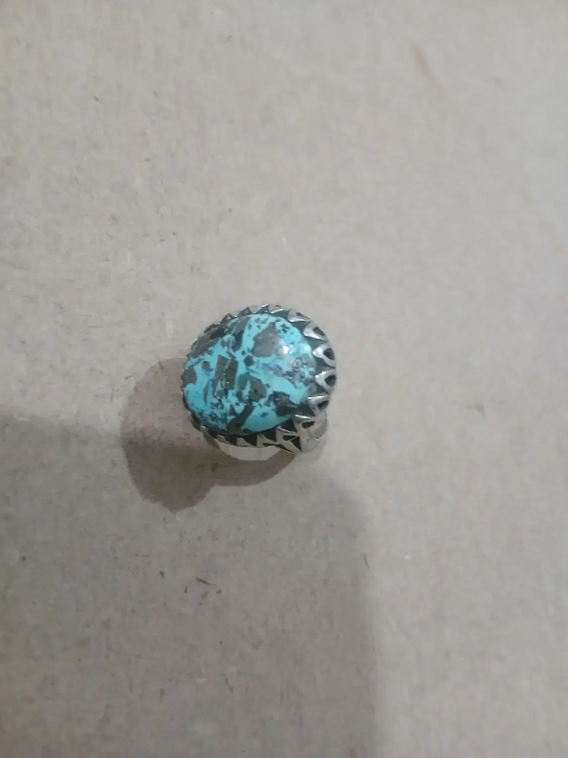 انگشتر فیروزه|زیورآلات و اکسسوری|میاندوآب, |دیوار