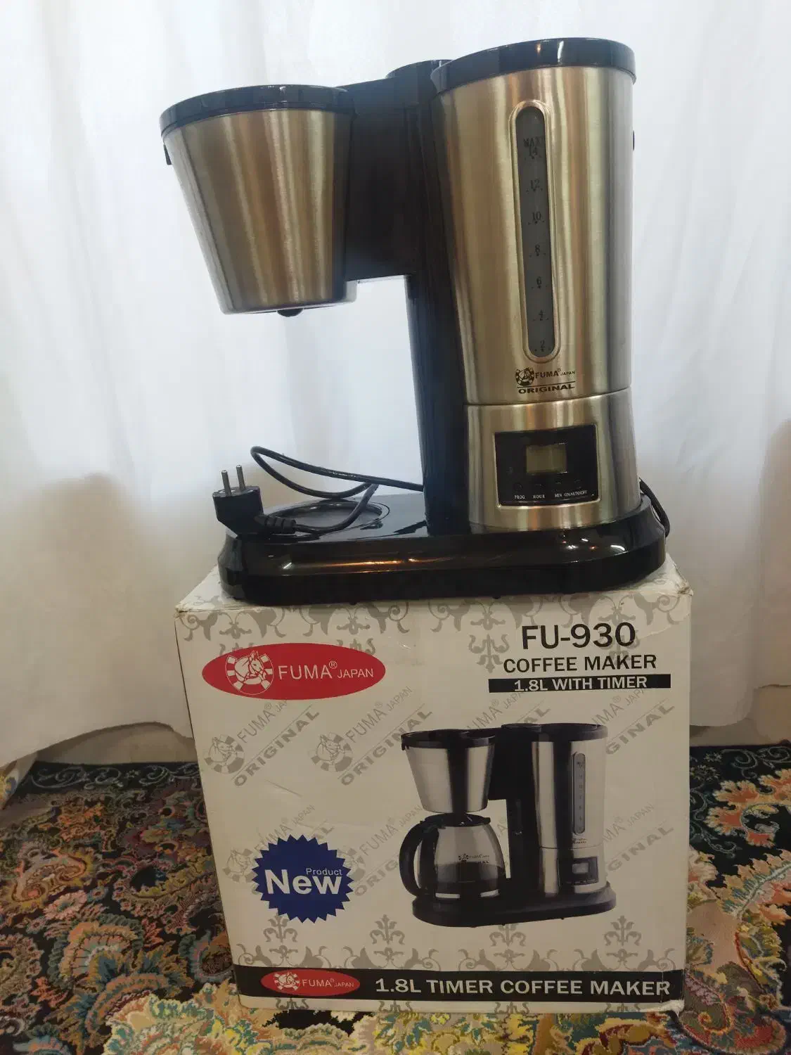 قهوه ساز ۱۰۰ وات|سماور، چایساز، قهوهساز|نجفآباد, سعدی|دیوار