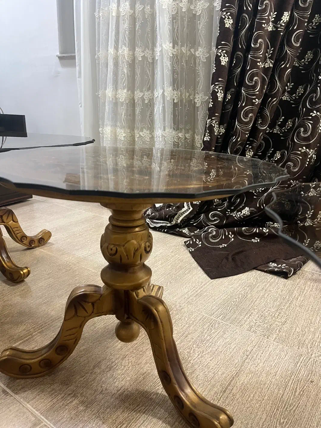 میز جلو‌ مبلی و عسلی|مبلمان خانگی و میز عسلی|صومعه‌سرا, |دیوار