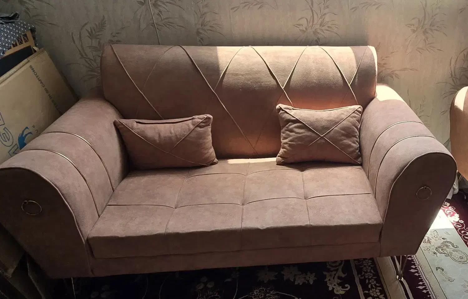 مبلمان ۷ نفره اسکارلت|مبلمان خانگی و میز عسلی|رباط‌کریم, رباط‌کریم|دیوار