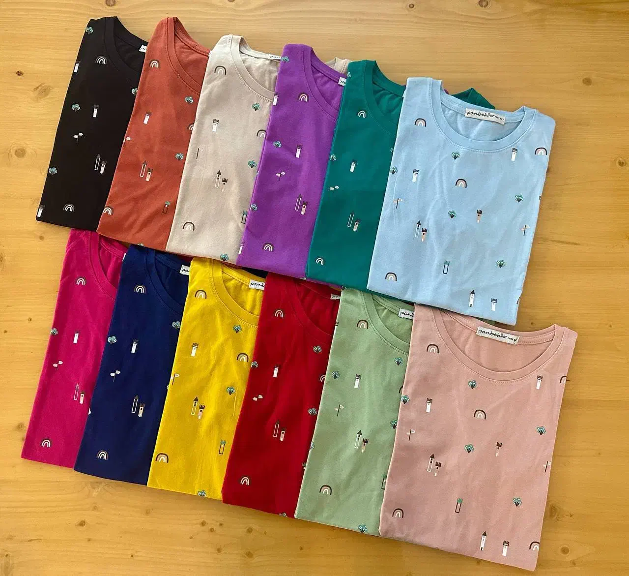 تیشرت زنانه زیبا مدادرنگی|لباس|خورموج, |دیوار