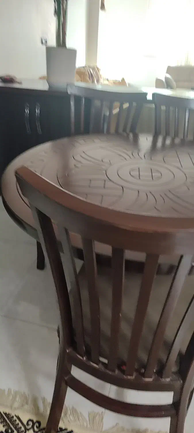 میز چهار نفره|میز و صندلی غذاخوری|گرگان, |دیوار