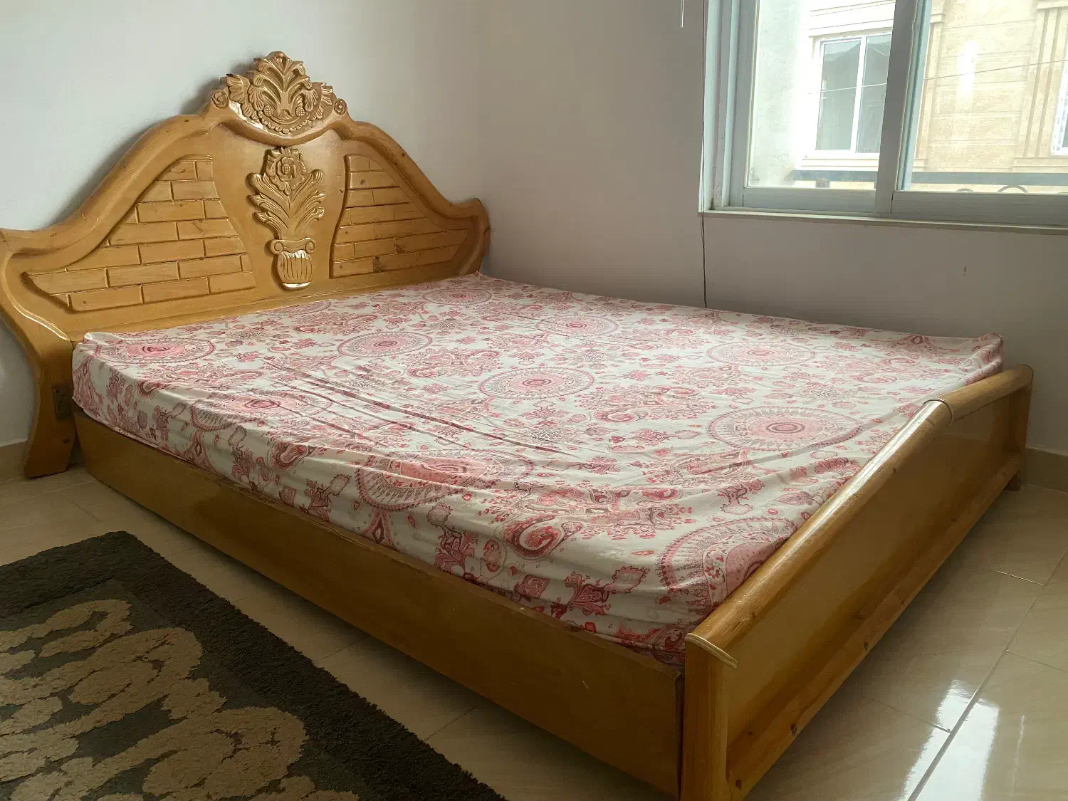 تخت خواب ۲نفره|تخت و سرویس خواب|نوشهر, |دیوار