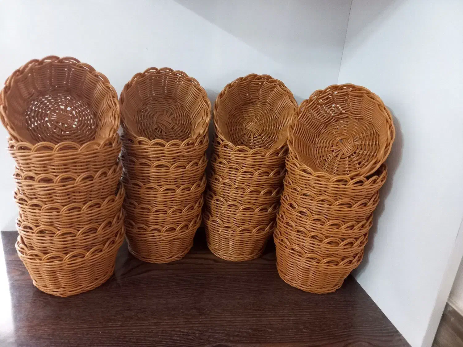 حصیری پلاستیکی|ظروف نگهدارنده، پلاستیکی، یک‌بارمصرف|خرم‌آباد, |دیوار