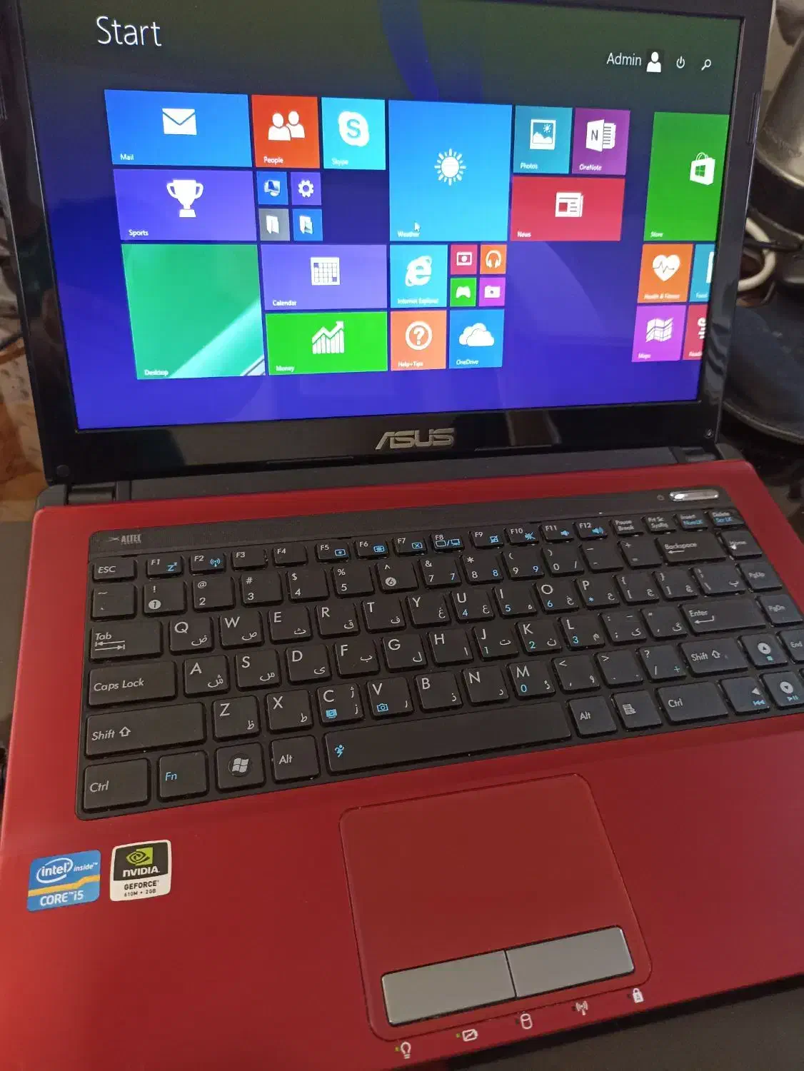 asus k43S گرافیک ۲ گیگ Geforce|رایانه همراه|اصفهان, باب الدشت|دیوار