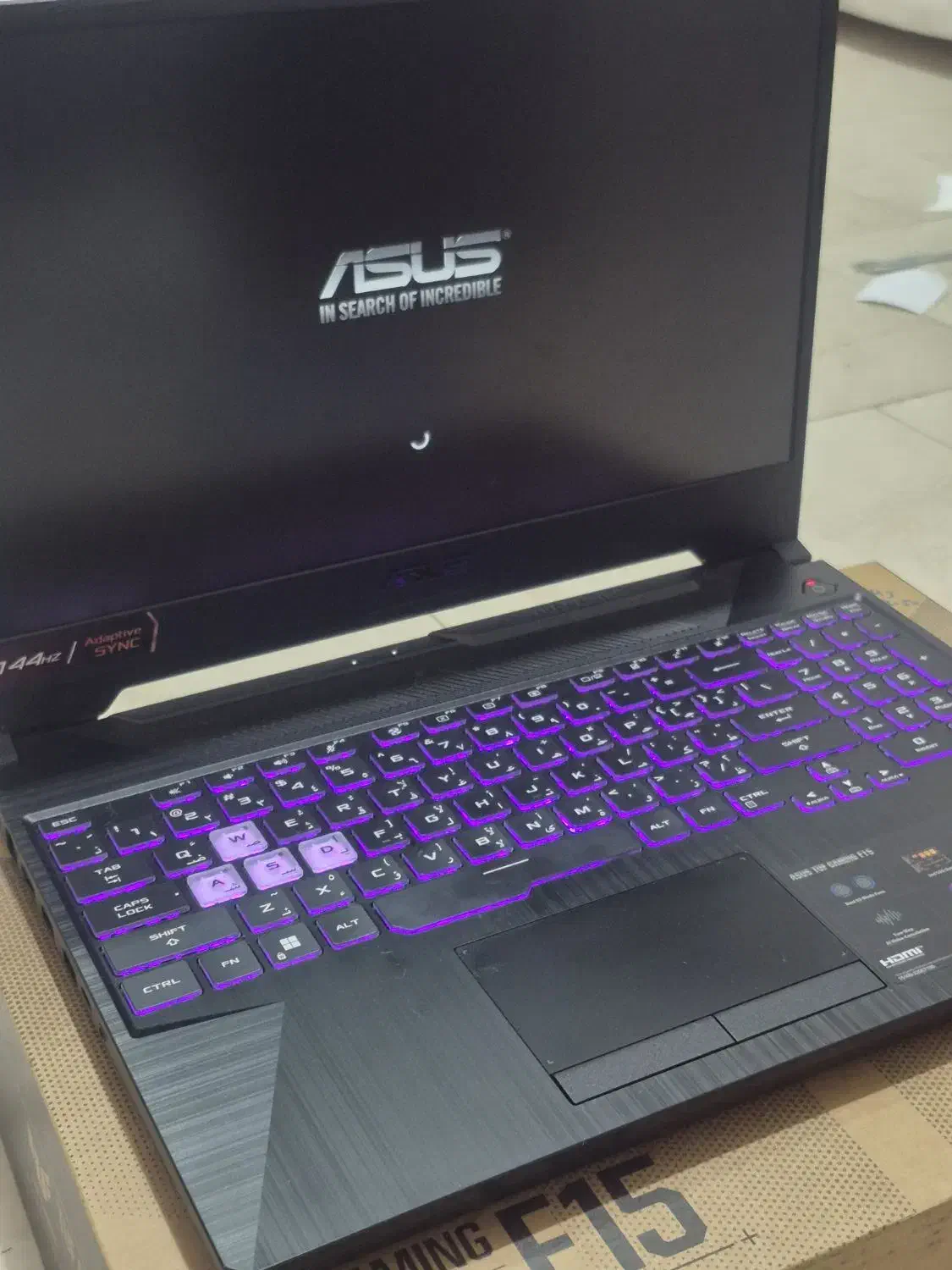 لب تاب ایسوس تاف گیمینگf15 fx506hf|رایانه همراه|تهران, سنائی|دیوار