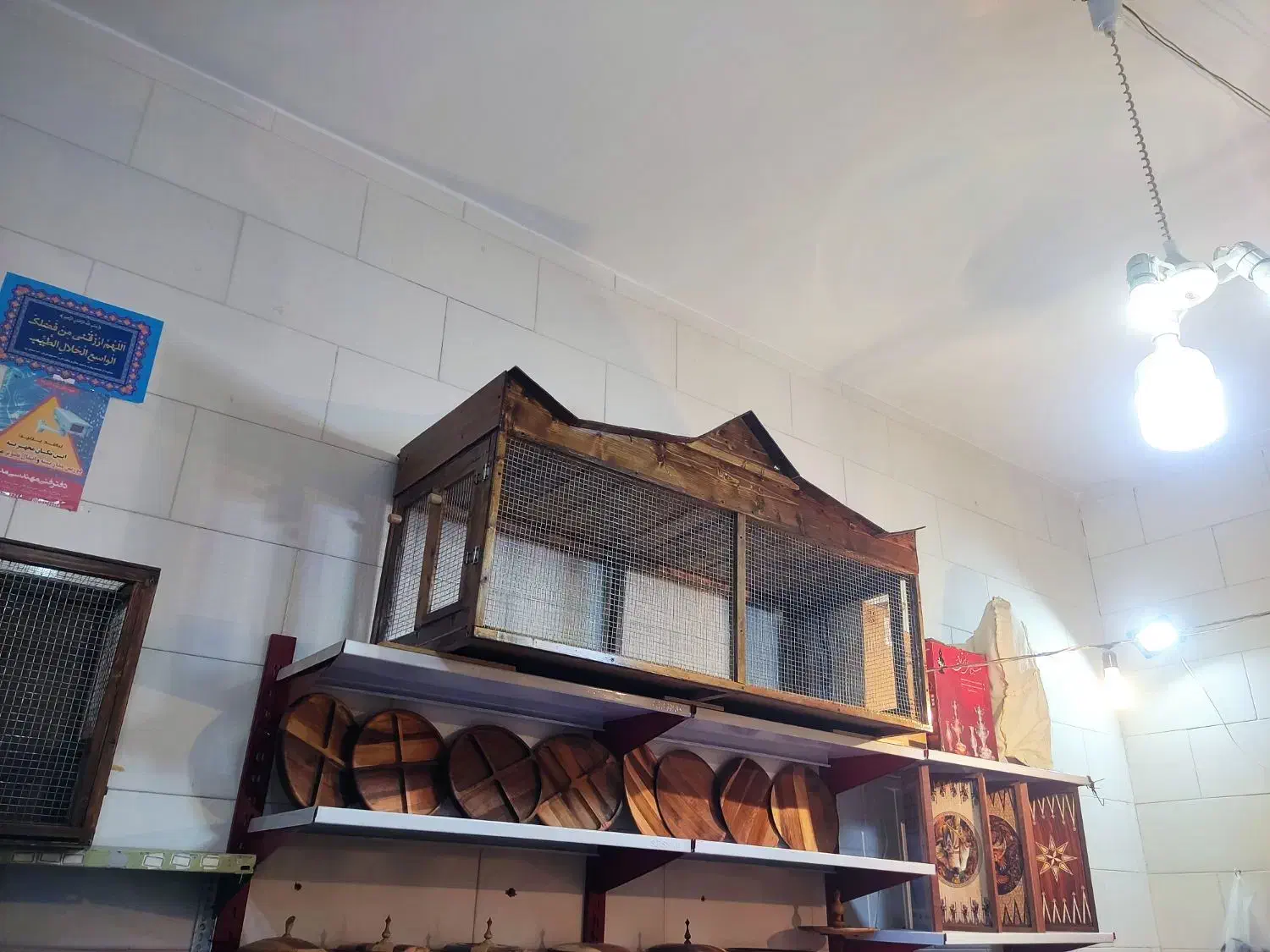 قفس چوب روس دست ساز|لوازم جانبی حیوانات|بروجن, |دیوار