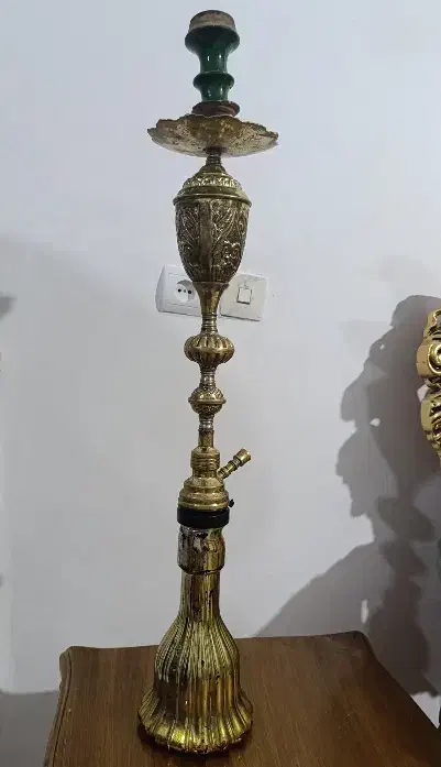 قلیان برنجی سالم|کلکسیون و سرگرمی|قرچک, میرزائی شمالی|دیوار