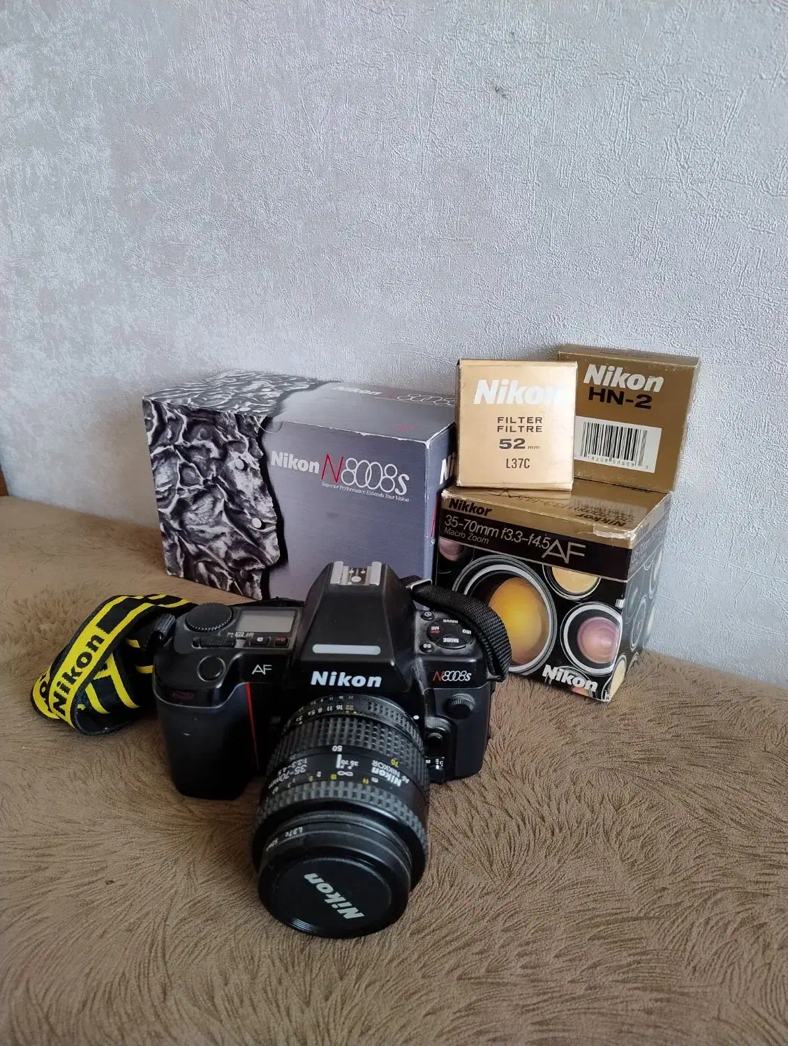 دوربین نیکون N8008s آنالوگ|دوربین عکاسی و فیلمبرداری|صدرا-فارس, فاز ۱|دیوار