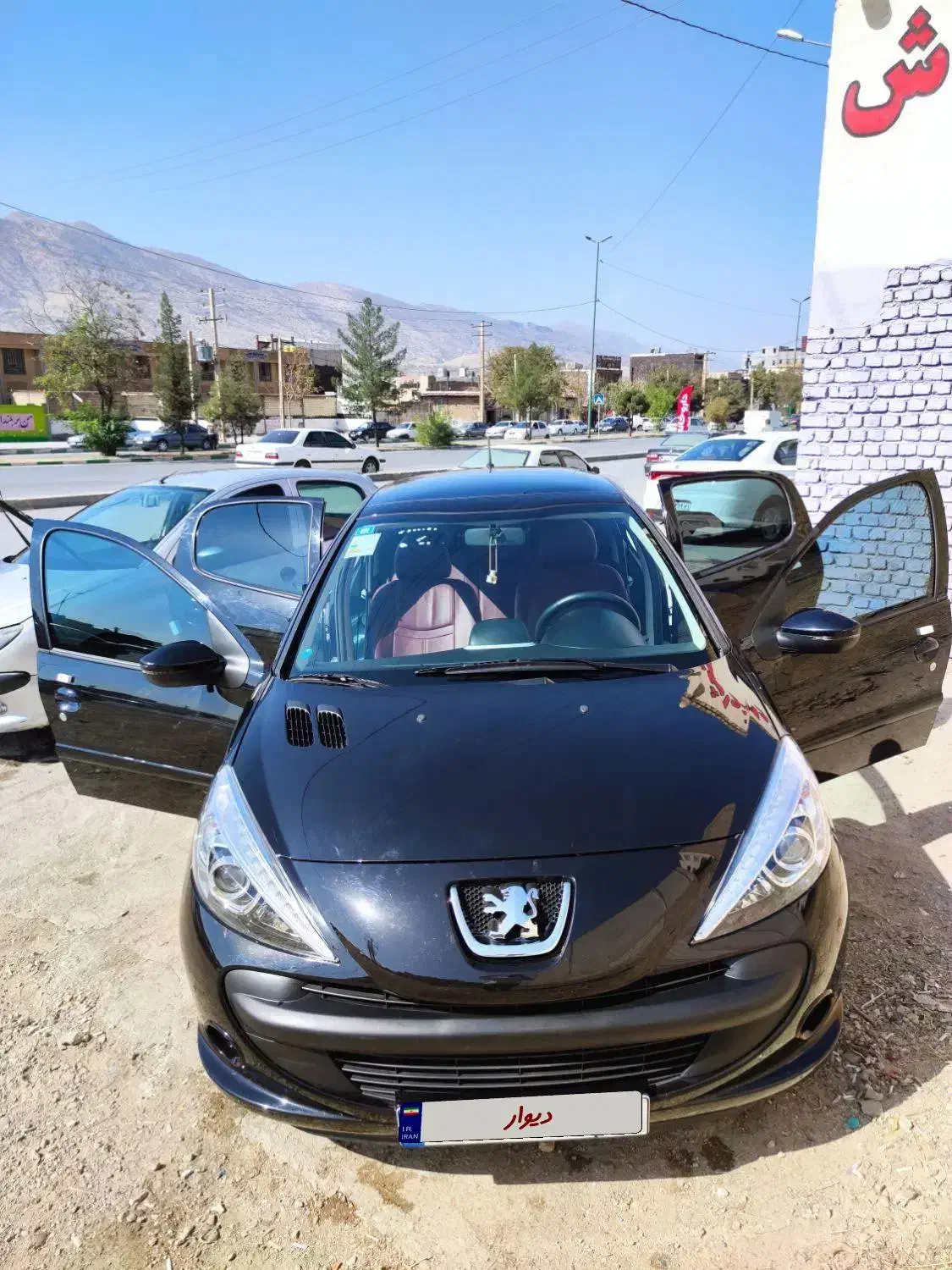 پژو 207 پانوراما رینگ فولادی|خودرو سواری و وانت|خرمآباد, |دیوار