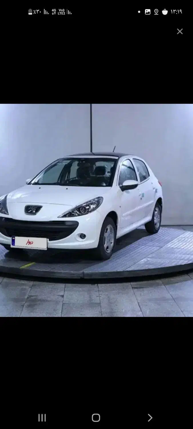 پژو ۲۰۷ پانا رینگ دار|خودرو سواری و وانت|سهند, |دیوار