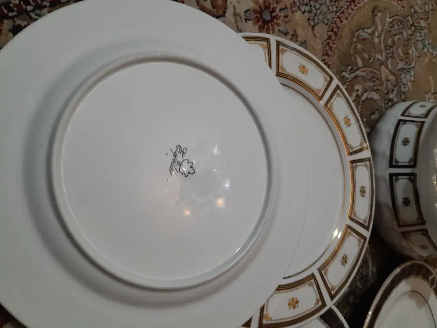 تعداد 18 عدد بشقاب پلو خوری چینی اسپندار|ظروف سرو و پذیرایی|ری, شهید بهشتی|دیوار