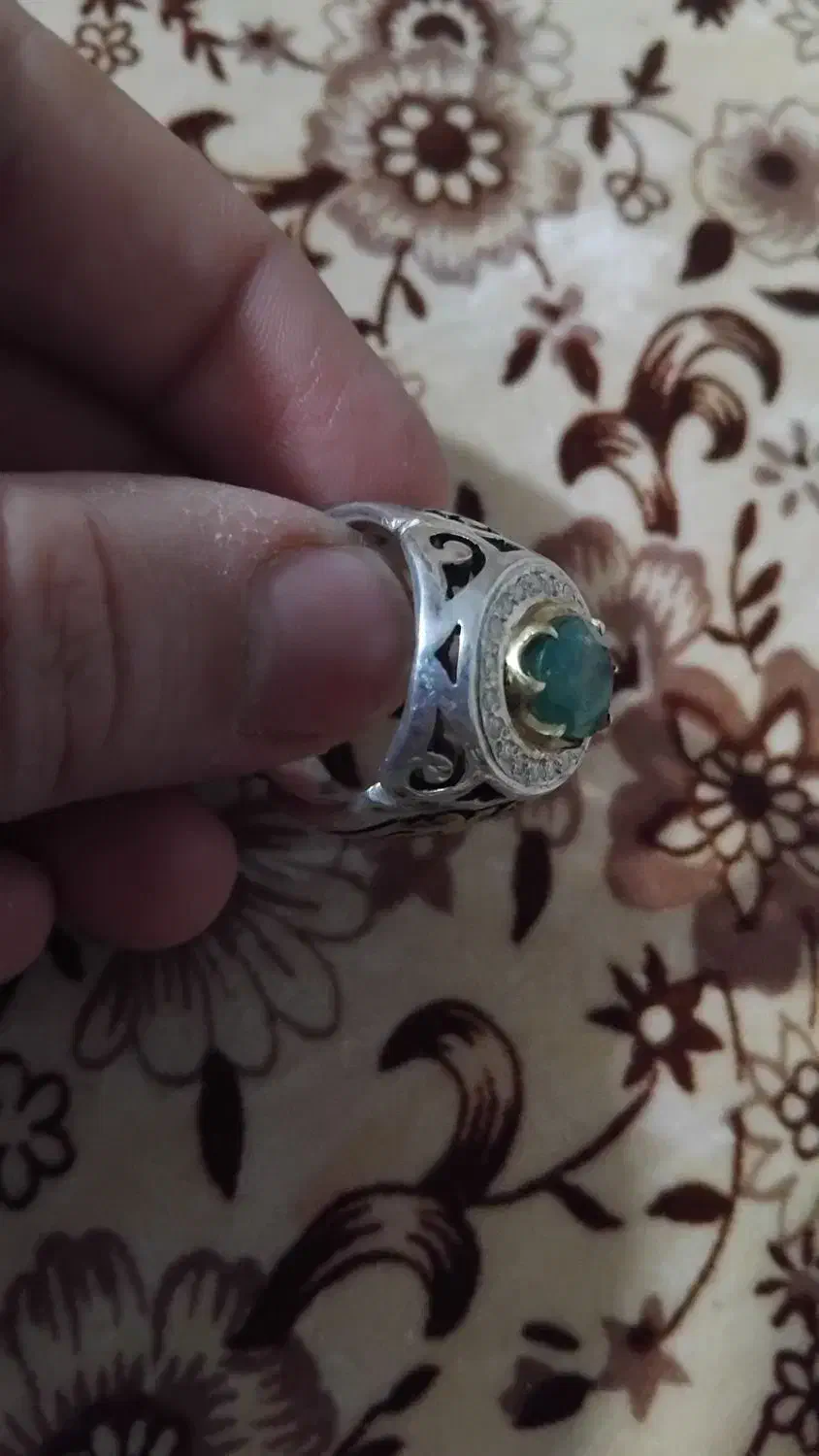 انگشتر زمرد|جواهرات|ارومیه, |دیوار