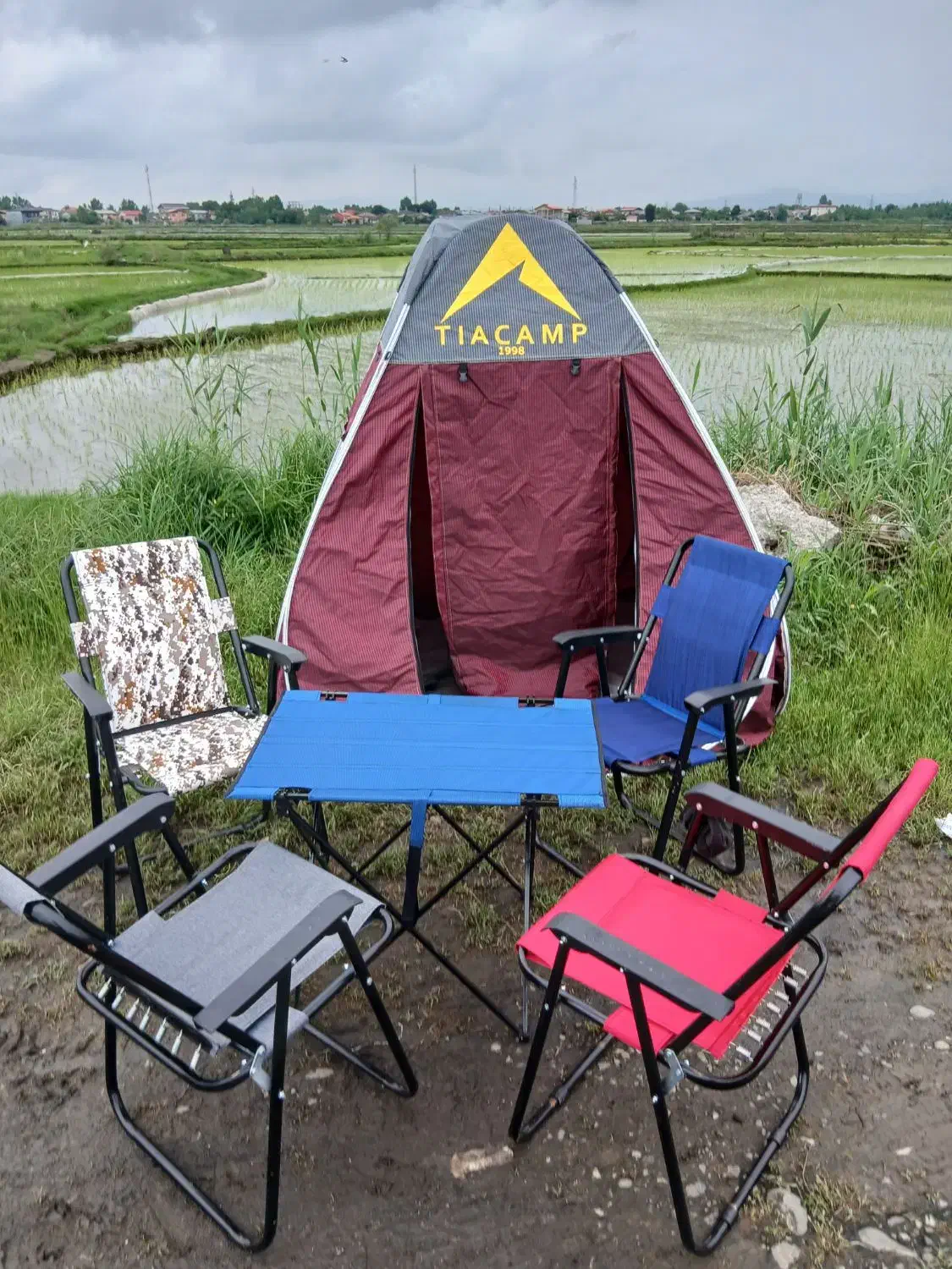 چادر مسافرتی صندلی ساحلی میز چتر سایه بان نردبان|کوهنوردی و کمپینگ|لنگرود, |دیوار