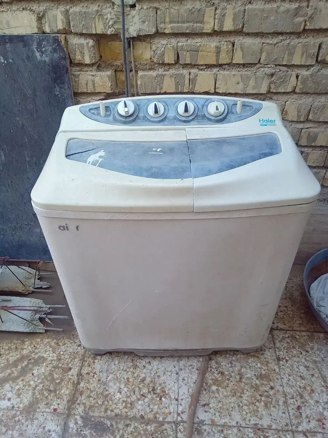 لباسشویی ۱۲ کیلویی هایر|ماشین لباسشویی و خشک‌کن لباس|شیراز, کرونی(خاتونک)|دیوار