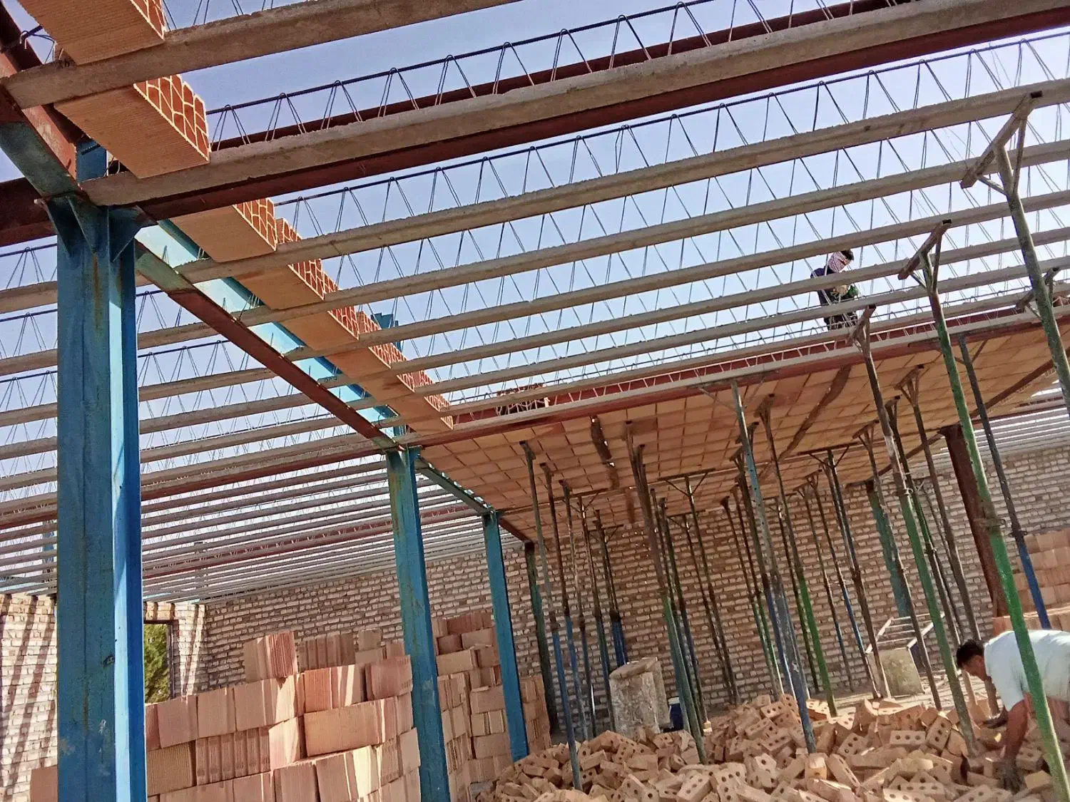 ساخت تیرچه فلزی|خدمات پیشه و مهارت|تربت جام, حافظ|دیوار