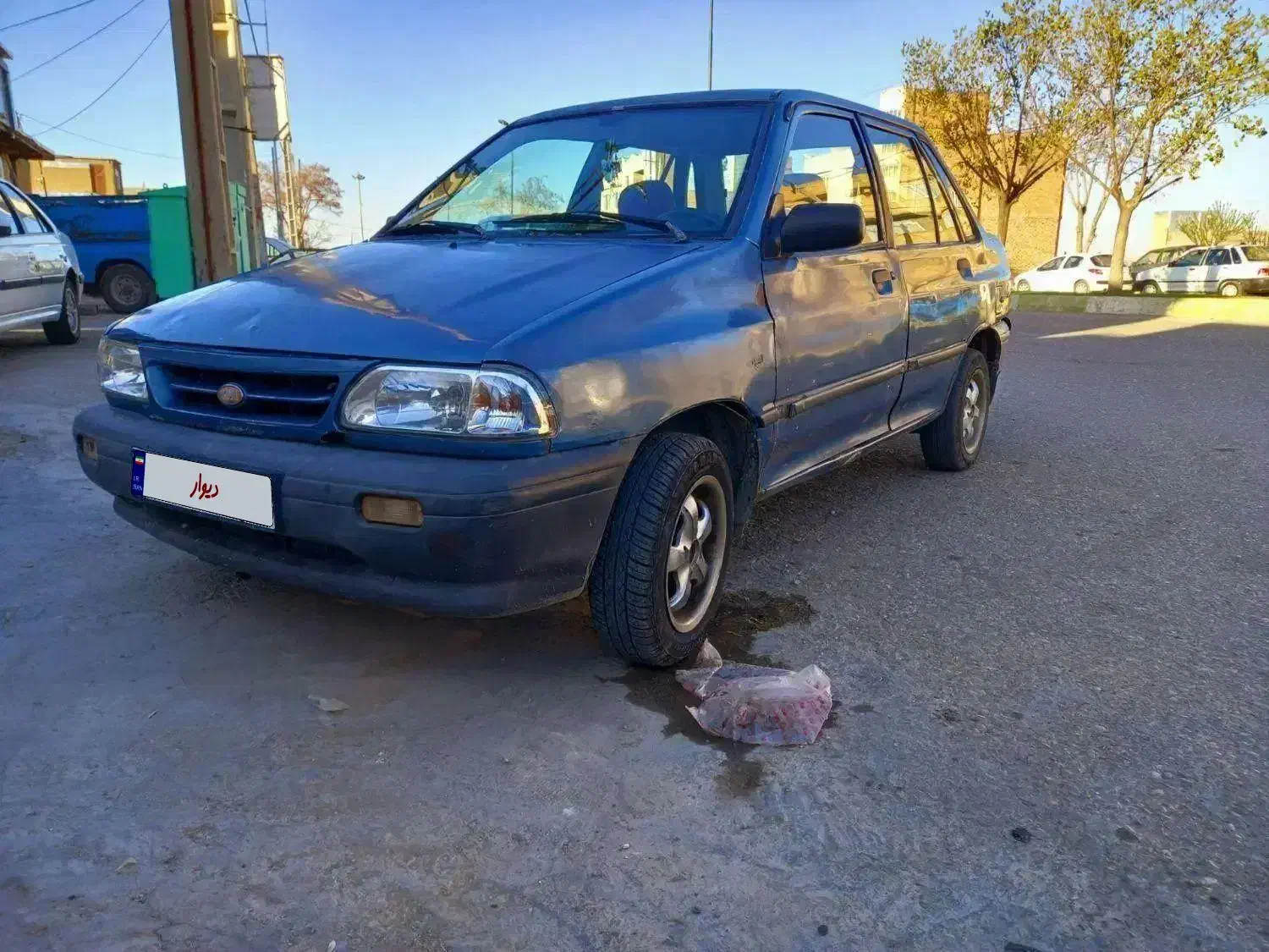 پراید اطلسی مدل ۸۴ بی رنگ موتور سالم|خودرو سواری و وانت|بیجار, |دیوار