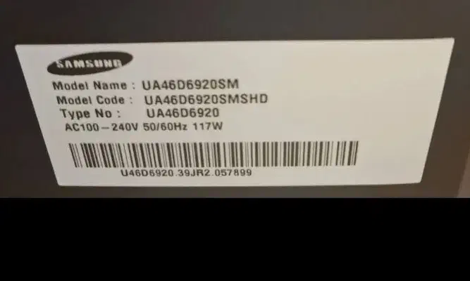 تلویزیون led ال ای دی 46 اینچ سامسونگ tv|تلویزیون و پروژکتور|تهران, اختیاریه|دیوار