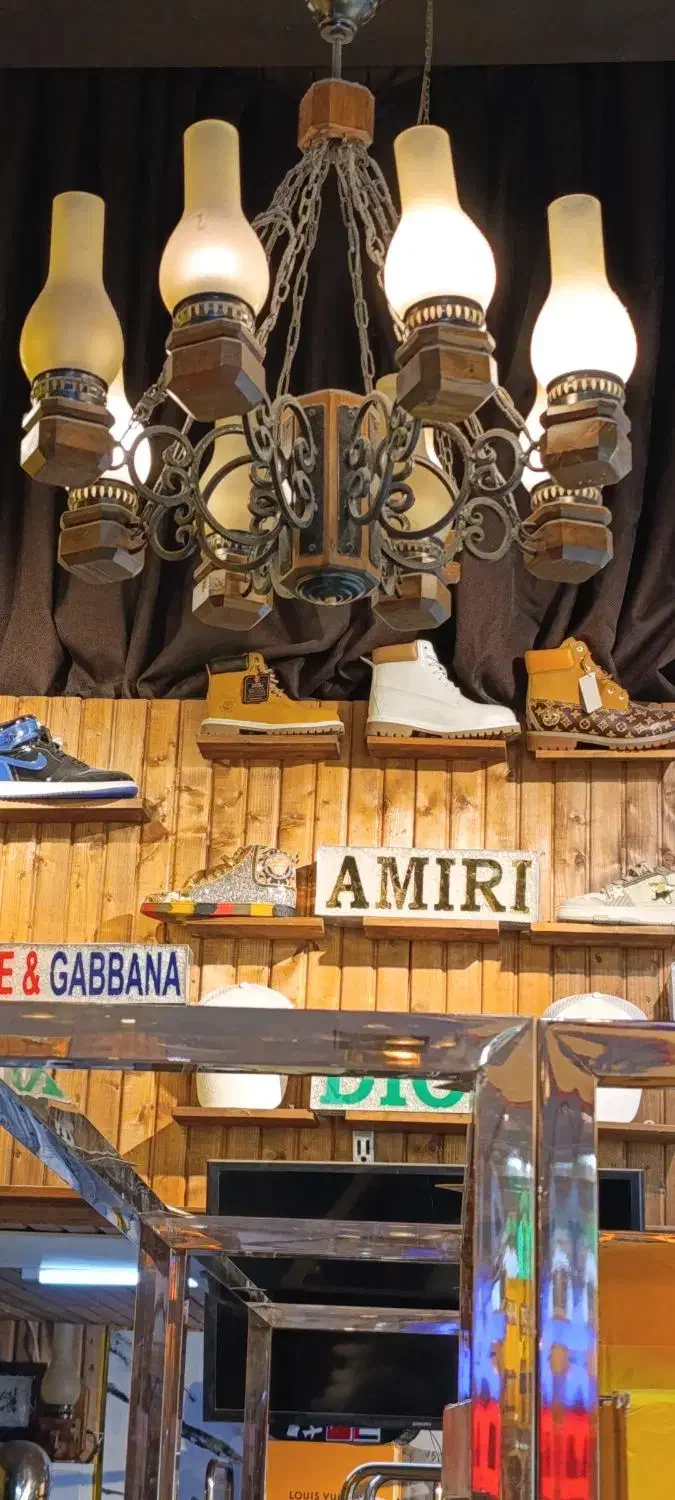 لوستر|لوستر و چراغ آویز|کیش, |دیوار