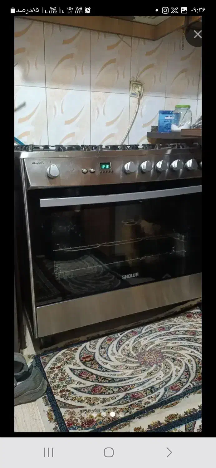 گاز فردار اسنوا مدل رومینا|اجاق گاز و لوازم برقی پخت‌وپز|کاشمر, |دیوار