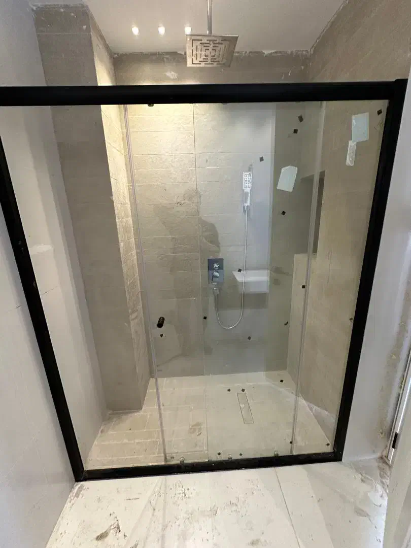 شیشه سکوریت جام بالکنی شیشه های تاشو درب اتوماتیک|خدمات پیشه و مهارت|کرمانشاه, |دیوار