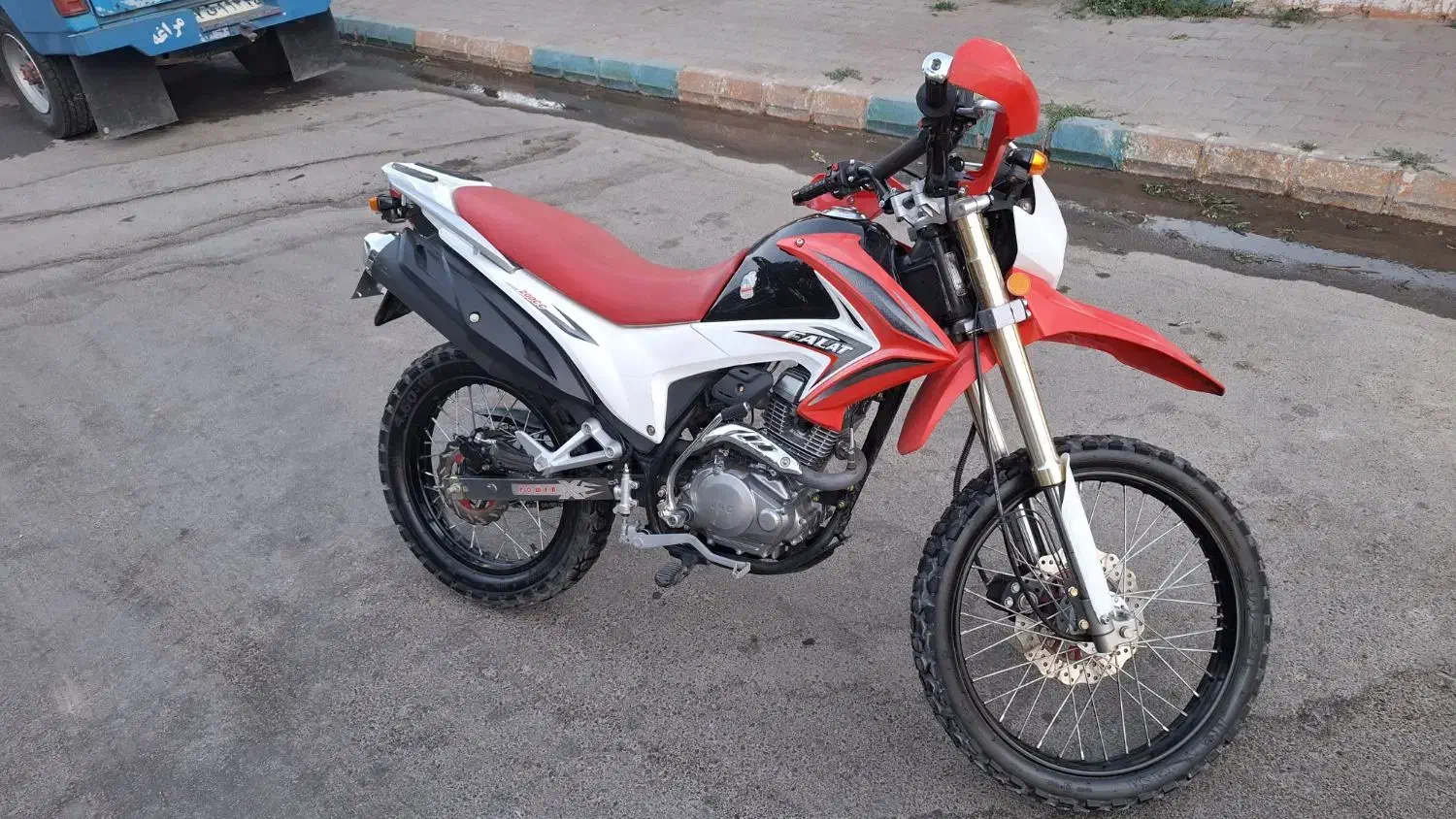 تریل فلات 200cc طرح crf|موتورسیکلت|مراغه, |دیوار