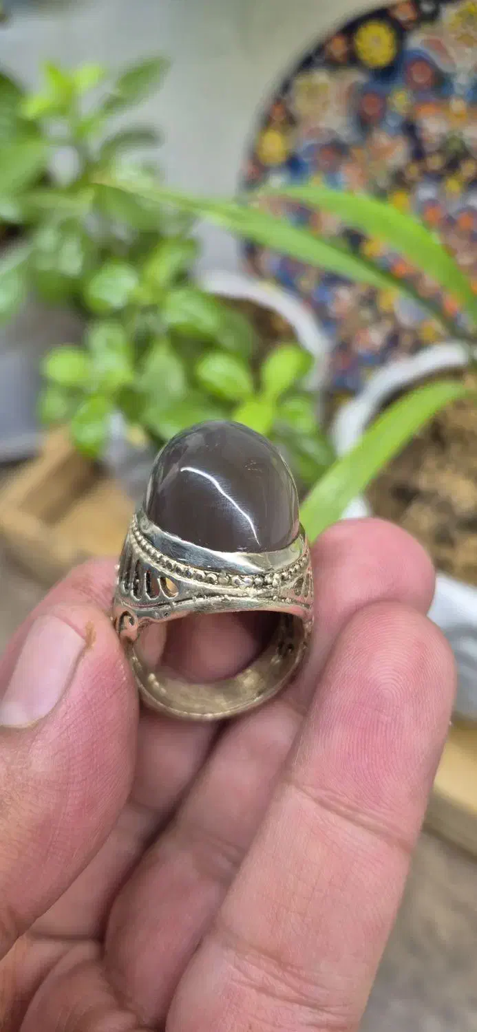 انگشتر کلکسیونی عقیق|جواهرات|تهران, نعمتآباد|دیوار