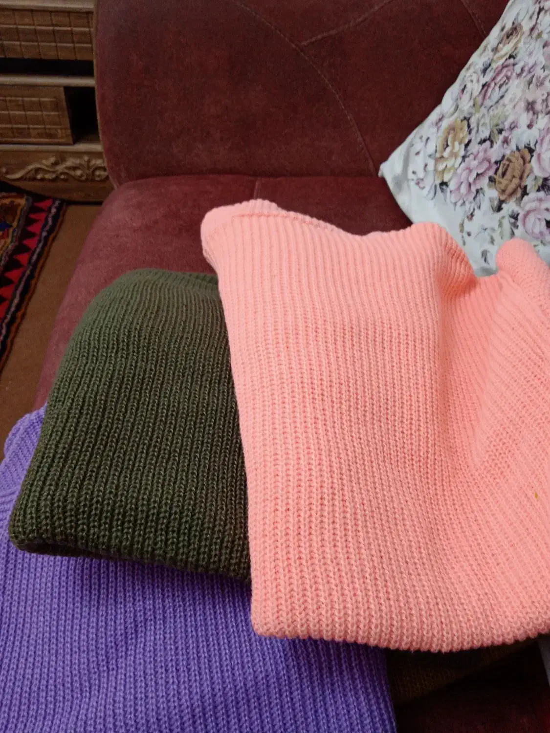 پولیوربافت یقه اسکی شل دررنگبندی های موجود|لباس|تبریز, |دیوار