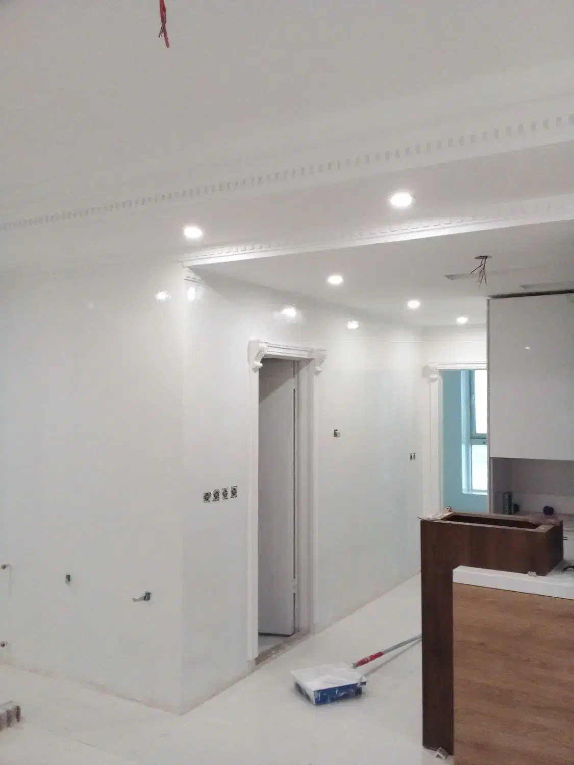 نقاشی ویلا و اپارتمان|خدمات پیشه و مهارت|آبسرد, |دیوار