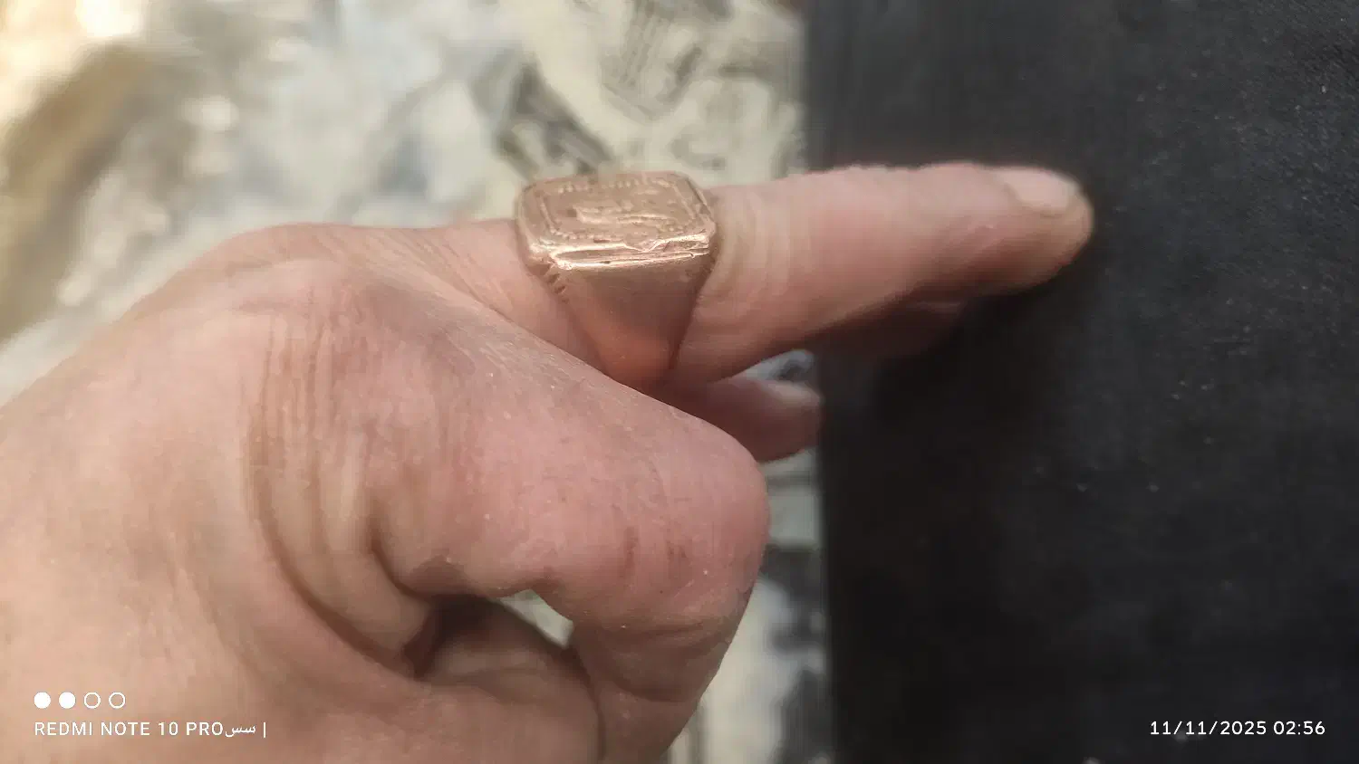 انگشتر عتیقه ۱۰۰ سال بیشتر قدمتش هست|کلکسیون اشیاء عتیقه|مرزن‌آباد, |دیوار