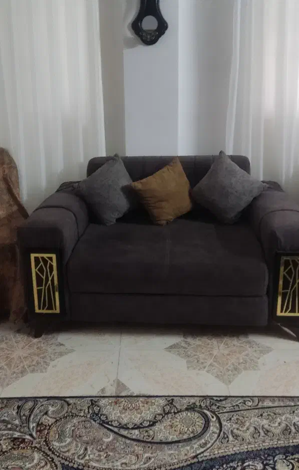 مبل دو رنگ با بهترین پارچه|مبلمان خانگی و میز عسلی|لنگرود, |دیوار