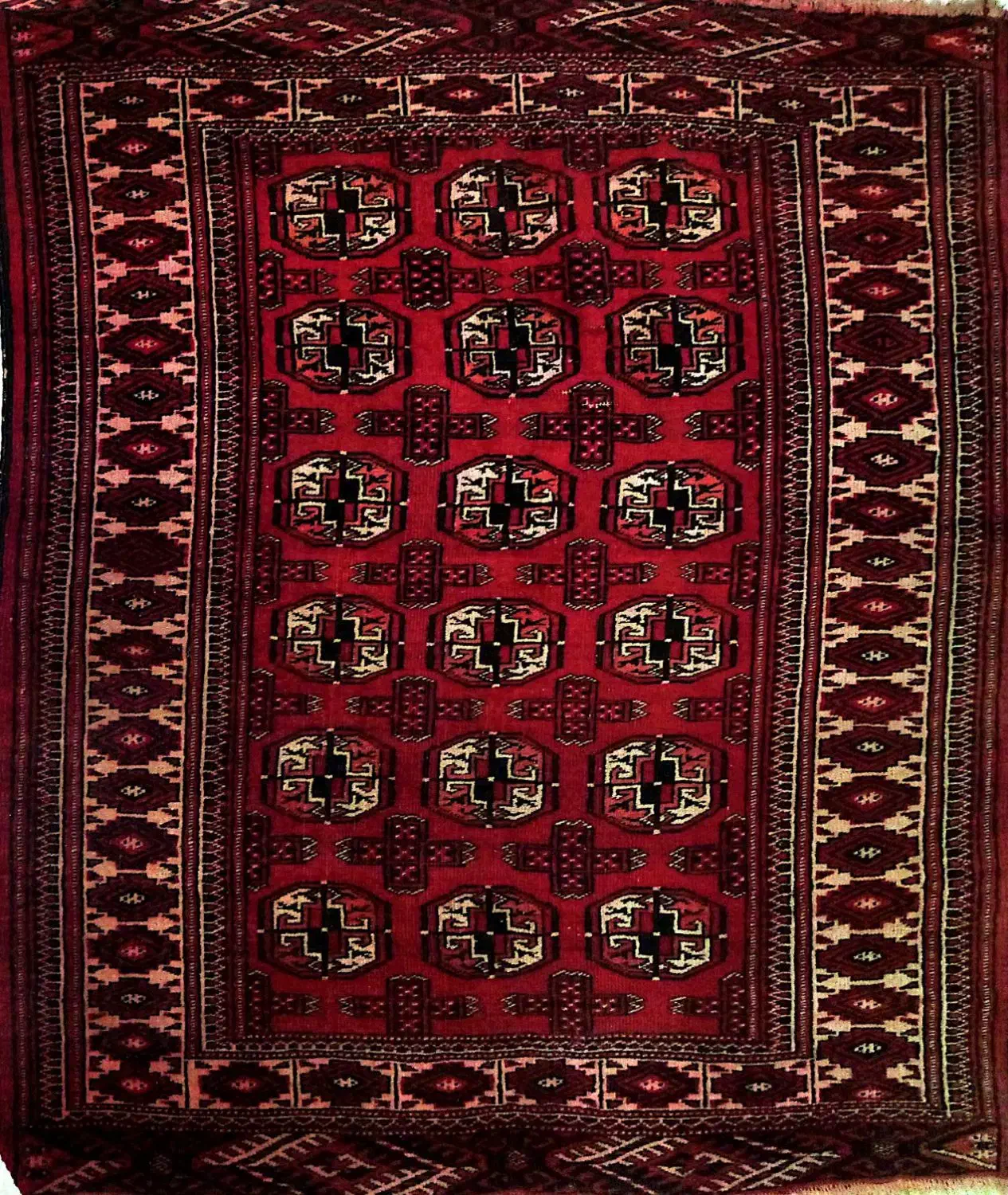 قالیچه ترکمن|فرش|گرگان, |دیوار