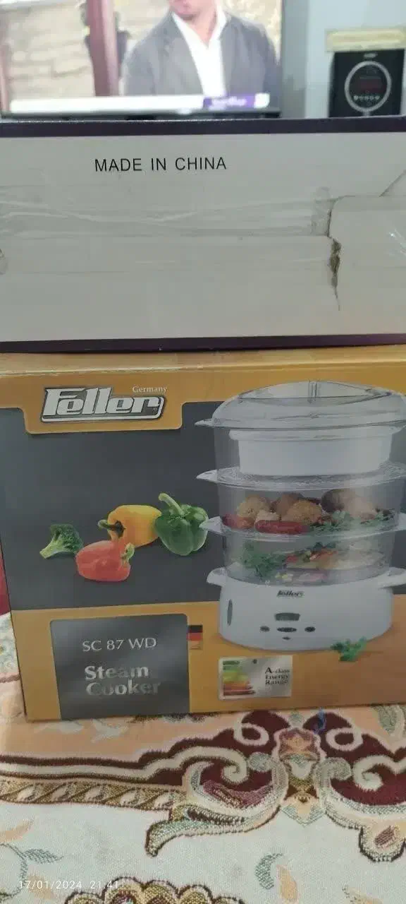 بخار پز پلوپز|ماشین لباسشویی و خشک‌کن لباس|مشهد, امیریه|دیوار