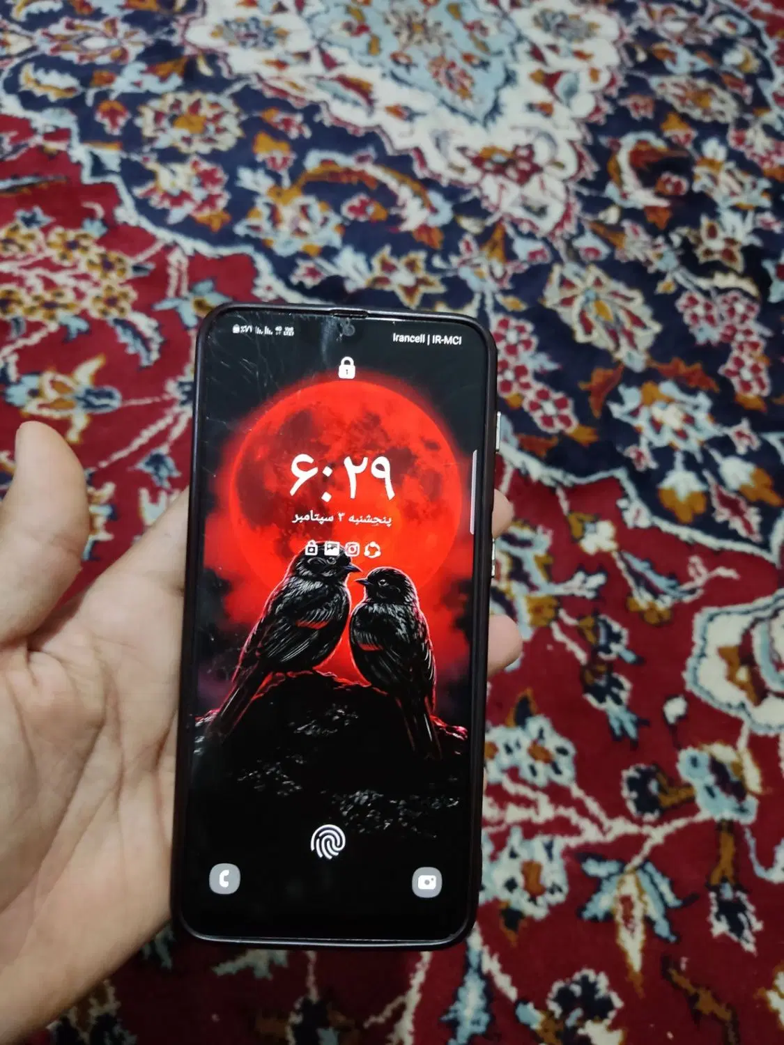گوشی a50حاظه 128رم4|موبایل|آبادان, |دیوار