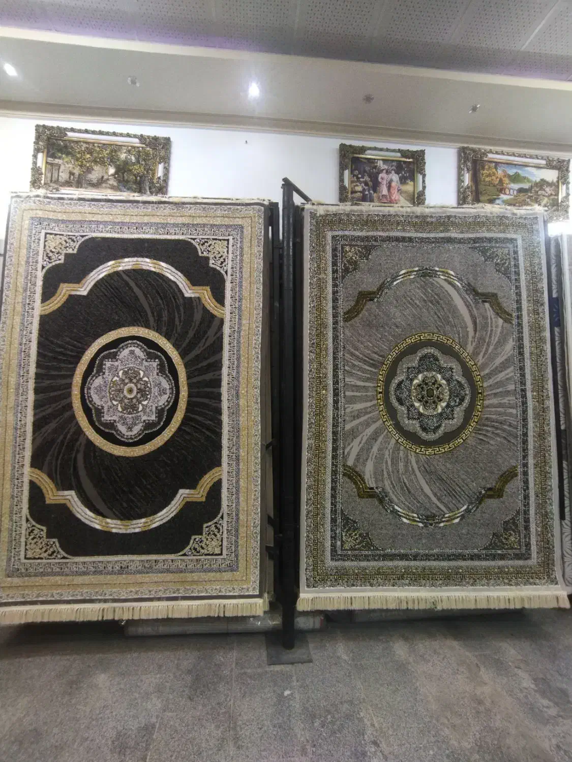 فرش مدل جدید لینا|فرش|سلماس, |دیوار