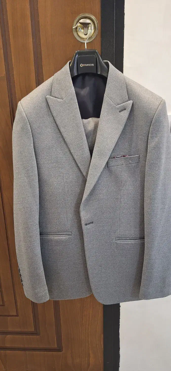 کت وشلوار طوسی خوش دوخت سایز ۵۰|لباس|رشت, توشیبا|دیوار