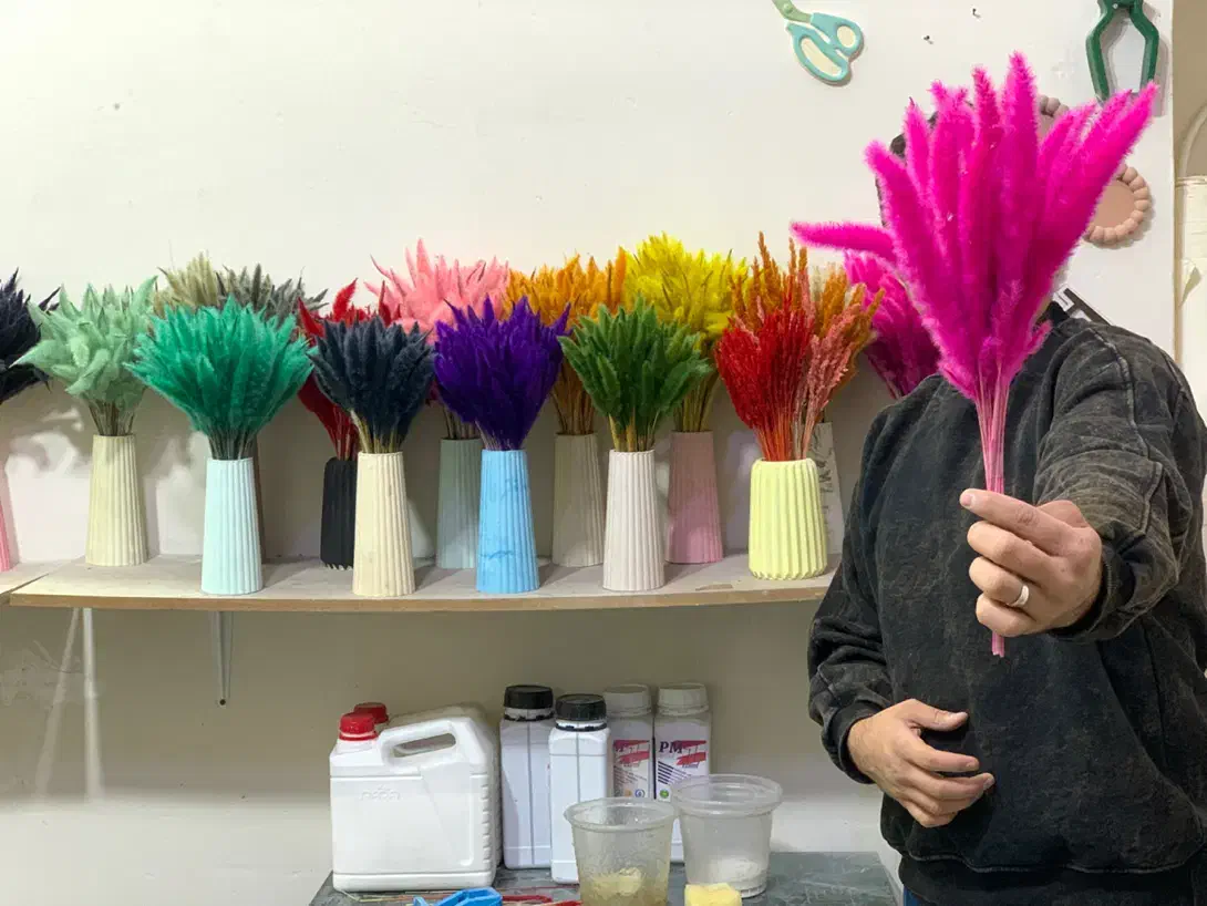 گل خشک تزئینی|گل مصنوعی|شاهرود, |دیوار