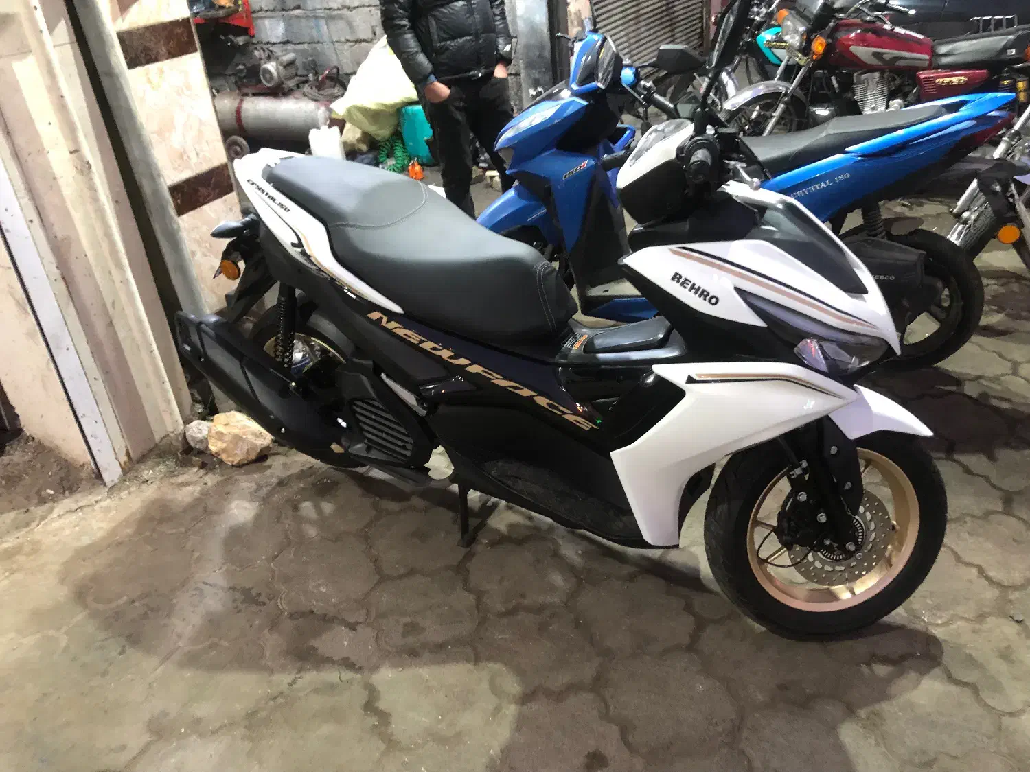 موتور آیروکس 150بهروNEW FACE|موتورسیکلت|لاهیجان, یوسف آباد|دیوار