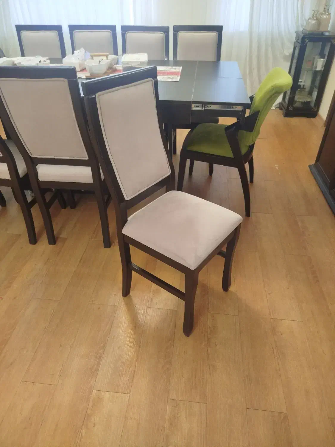 میز و صندلی ۱۰ نفره با آینه کنسول|میز و صندلی غذاخوری|ارومیه, |دیوار