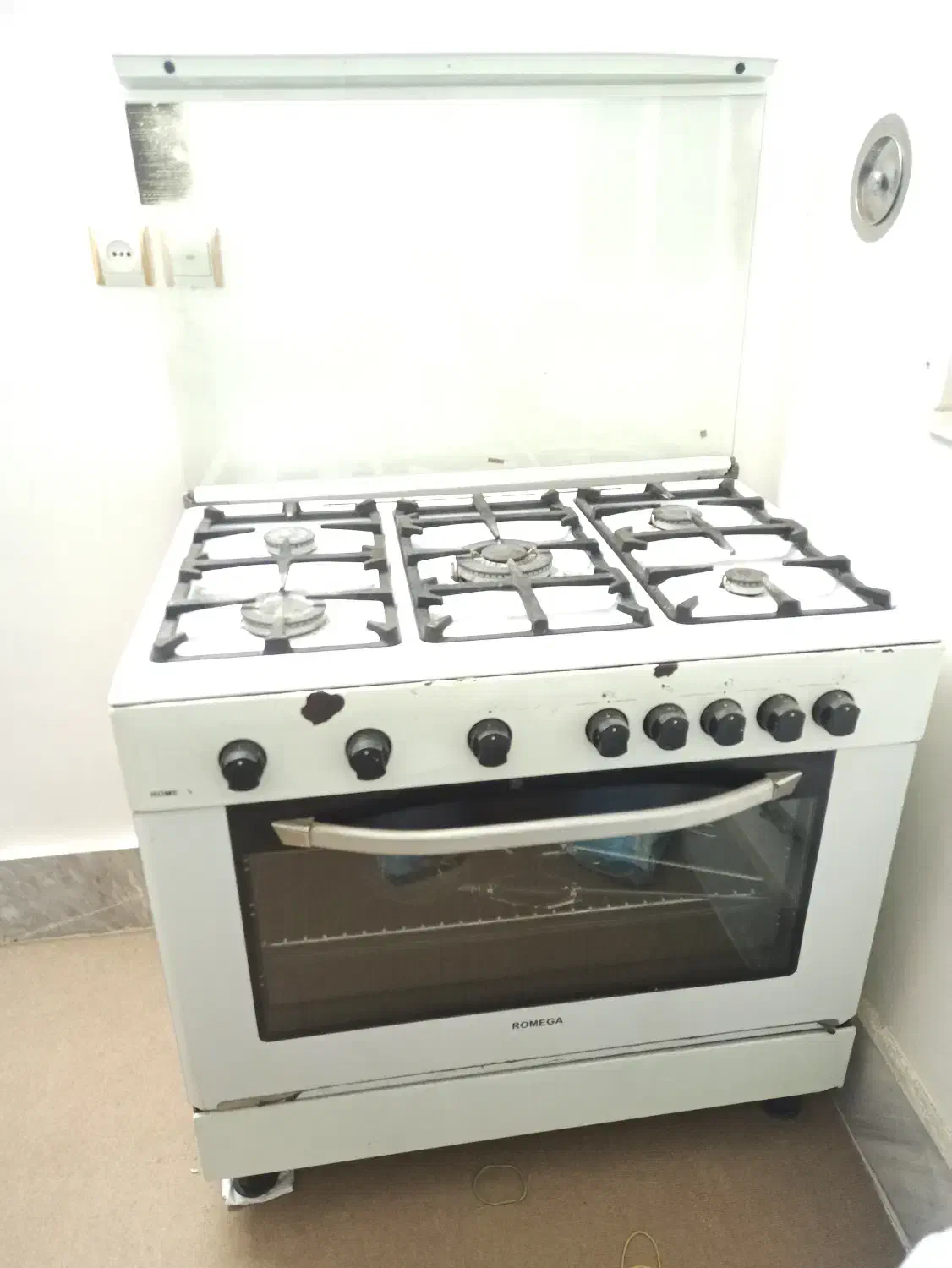 فروش اجاق گاز ۵ شعله فردار جنس اعلا|اجاق گاز و لوازم برقی پختوپز|قائمشهر, |دیوار