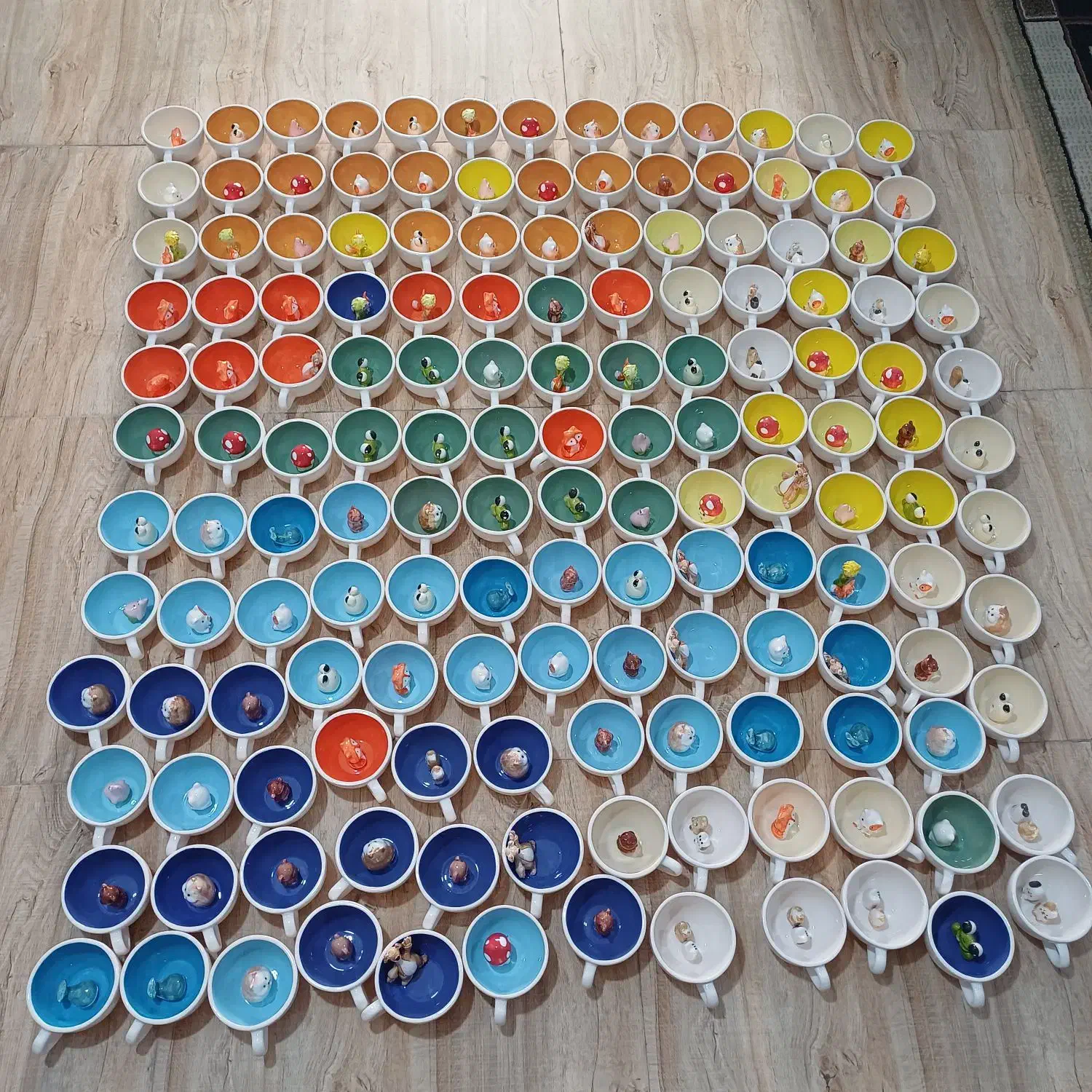 ماگ لته سوپرایزی|صنایع دستی و سایر لوازم تزئینی|رشت, نظری|دیوار