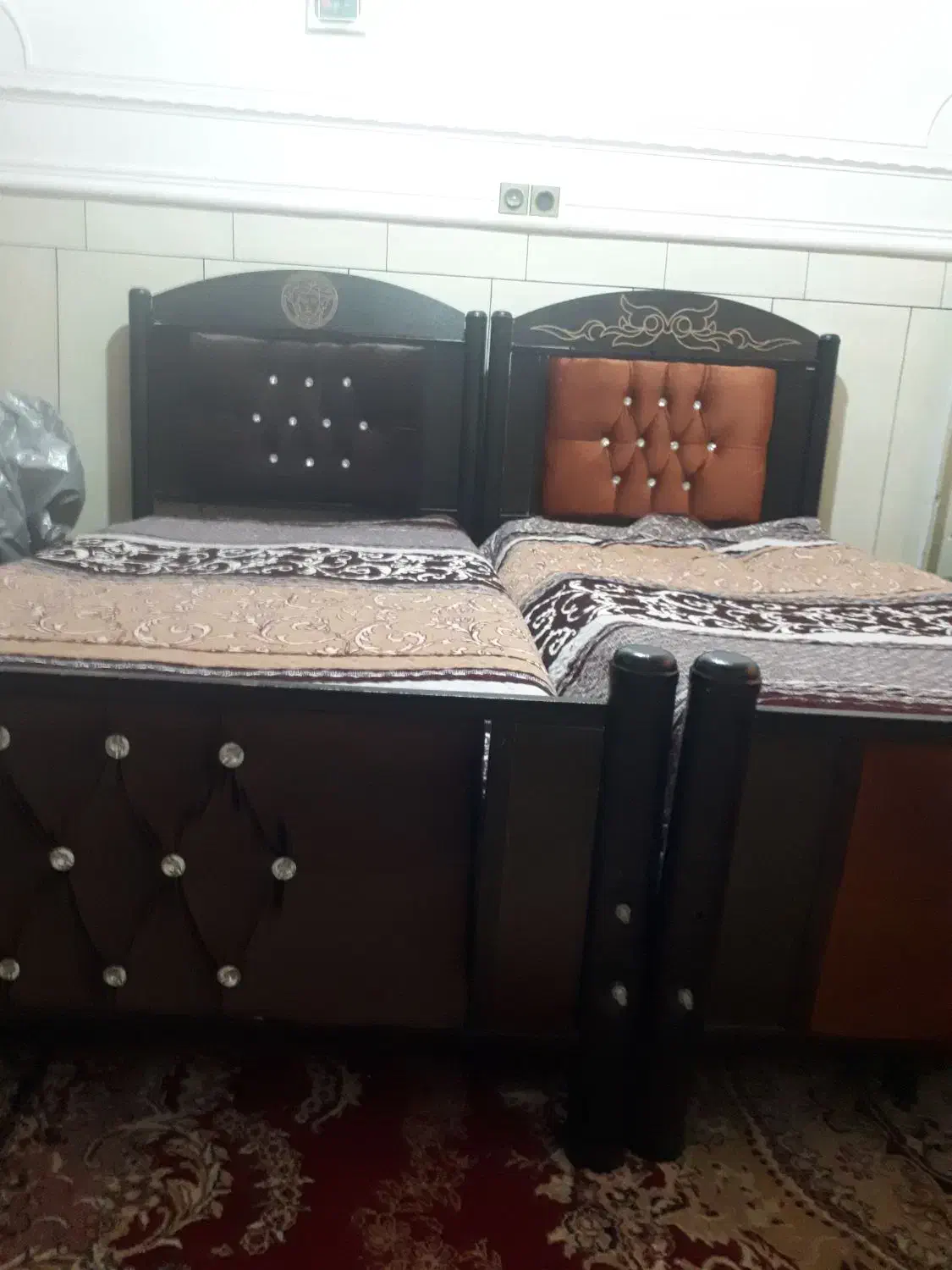 تخت یک نفره|تخت و سرویس خواب|ایرانشهر, |دیوار