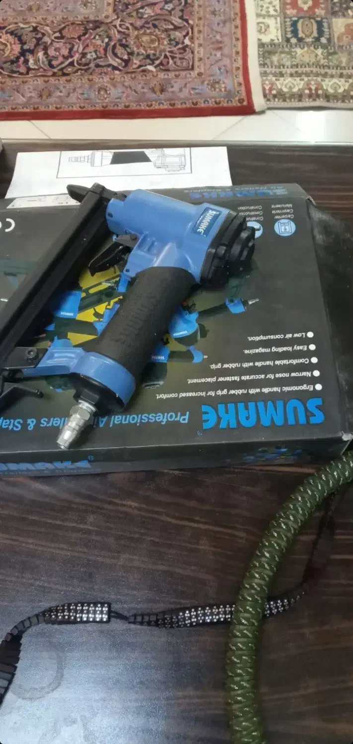 میخکوب بادی . منگنه . پلاک زن . سوماک|ابزارآلات|اصفهان, سیچان|دیوار