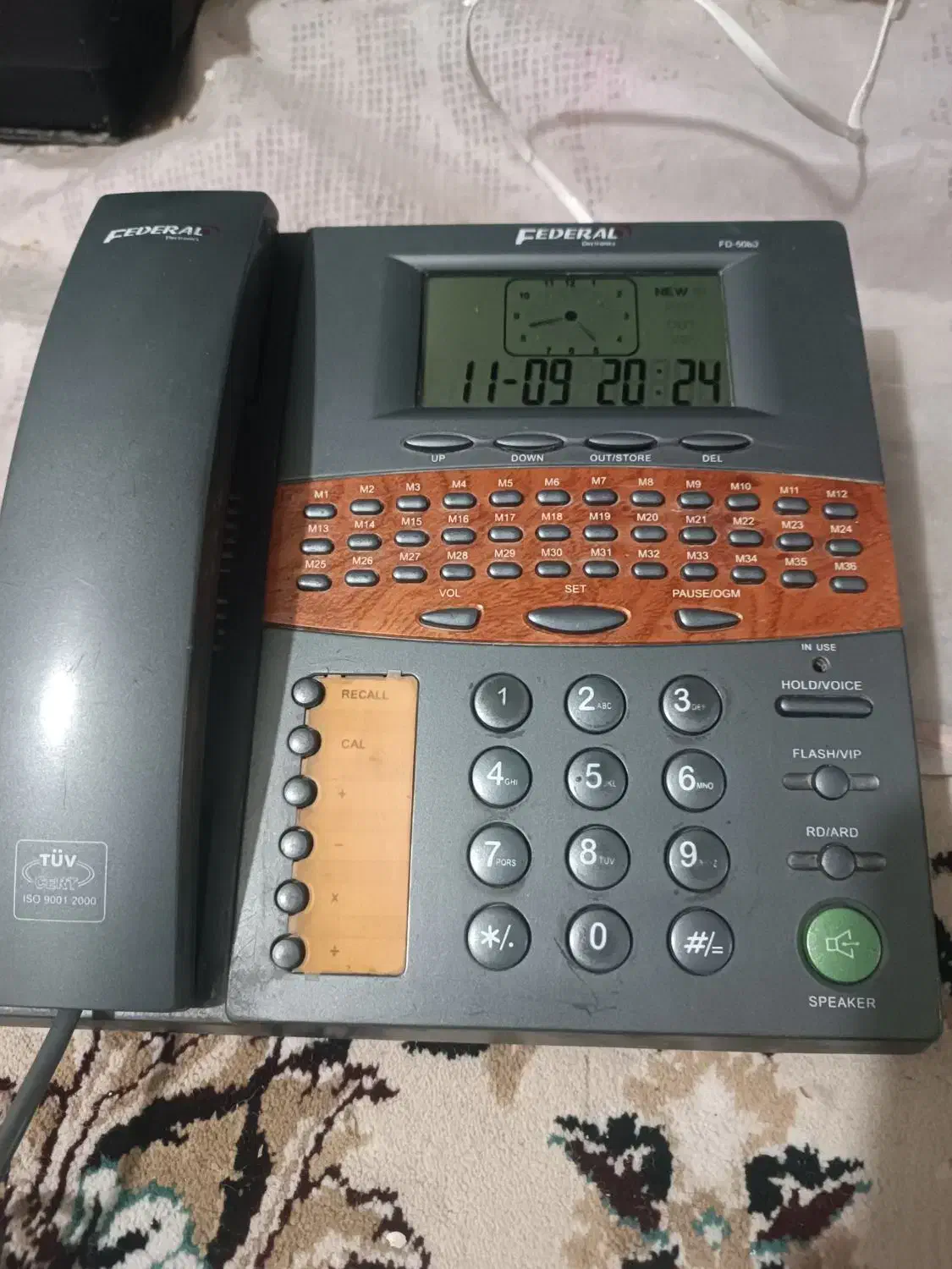 تلفن رومیزی با 36 حافظه|تلفن رومیزی|خمینی‌شهر, |دیوار